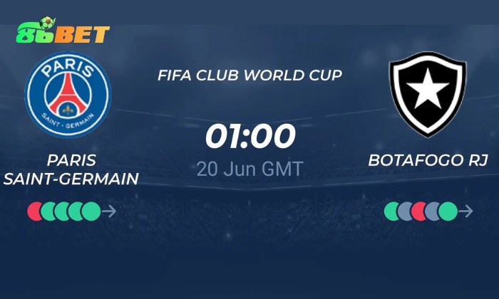 Soi Keo Fifa Club World Cup 2025 Paris Saint Germain Vs Botafogo 1