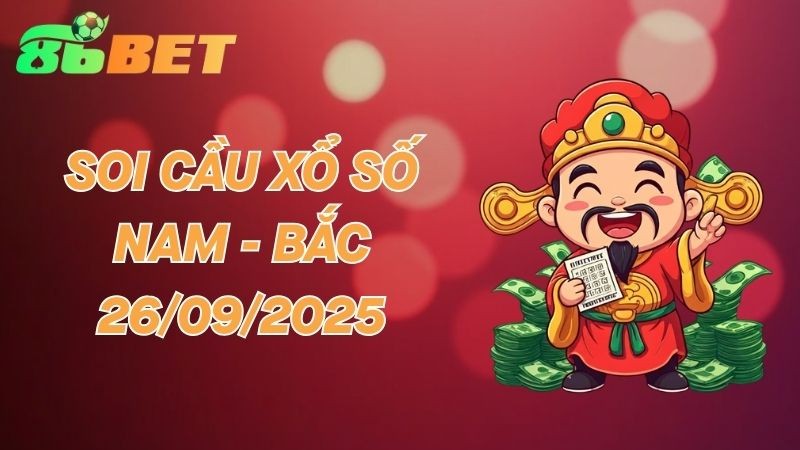 86BET Soi cầu 26/09/2025 – Dự đoán XS hôm nay