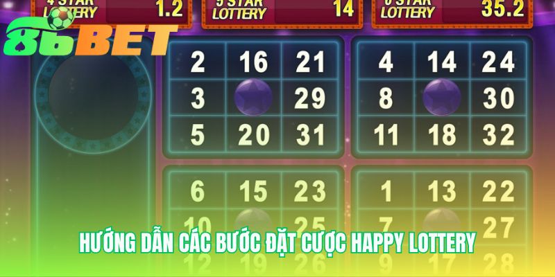 Huong Dan Cac Buoc Dat Cuoc Happy Lottery