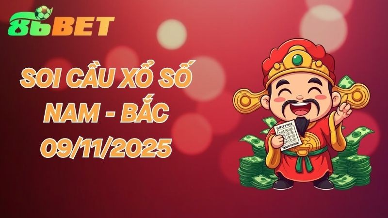 86BET Soi cầu 09/11/2025 – Dự đoán XS hôm nay